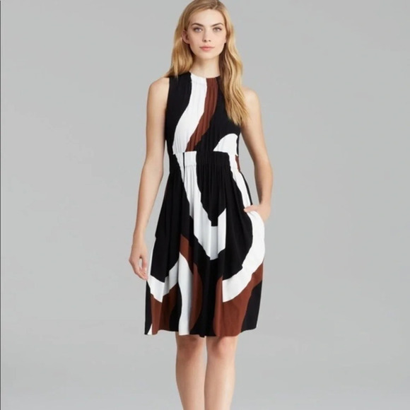kate spade Dresses & Skirts - Kate Spade Rio Crepe Tie Back Swirl Print Dress